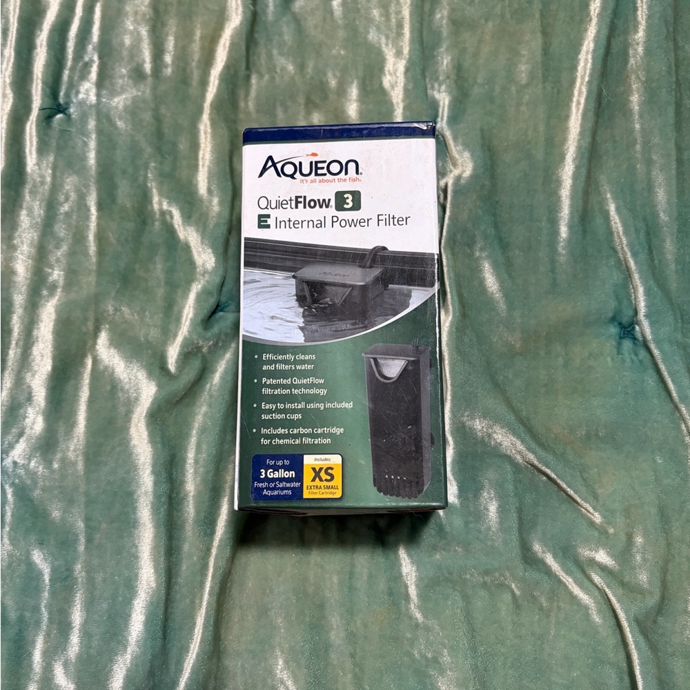 2 aquarium filters - Aqueno QuietFlow 3 Internal Power & KollerCraft Filter